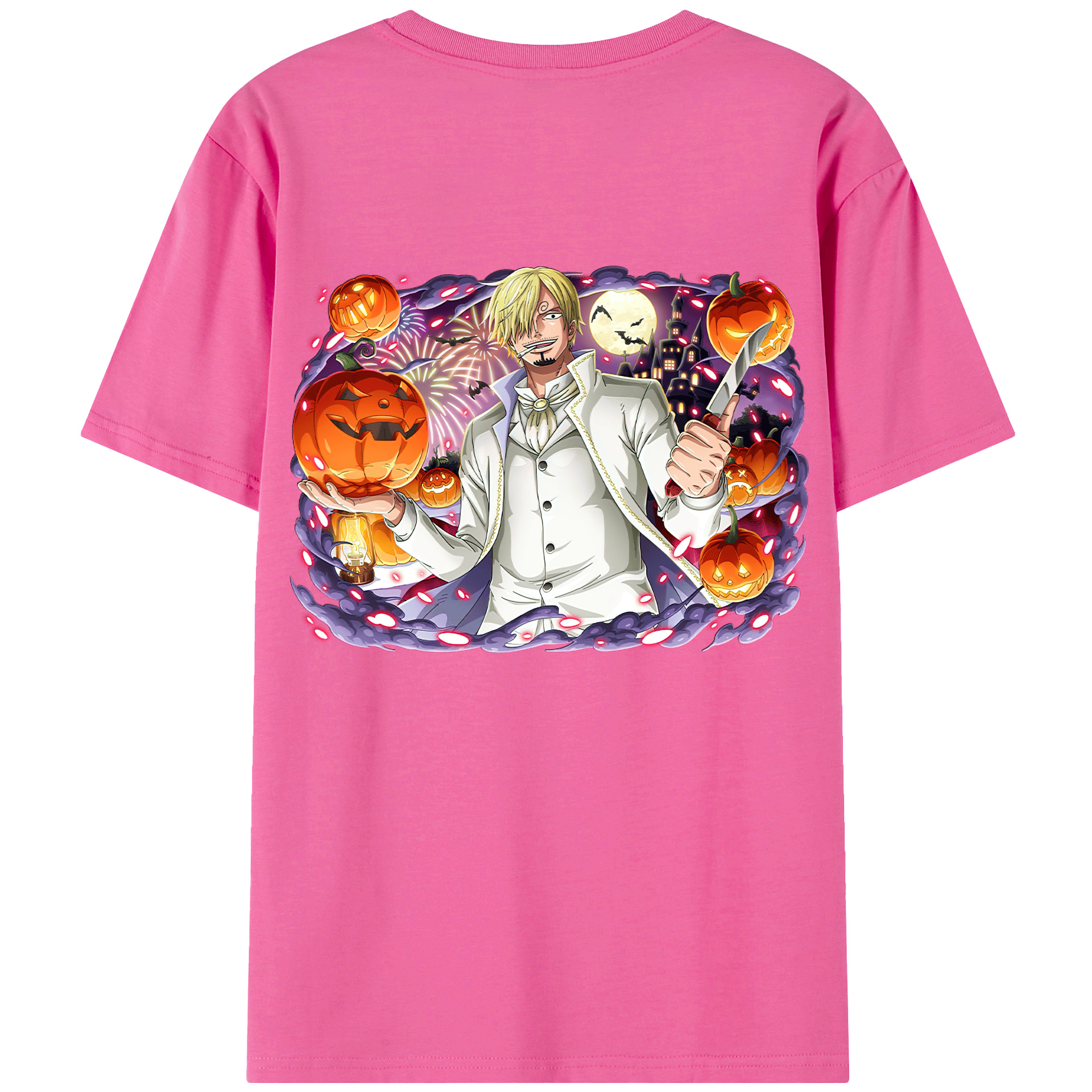 （画像用） ワンピース サンジ ONE PIECE Sanji レディース半袖Tシャツ(バックプリント)